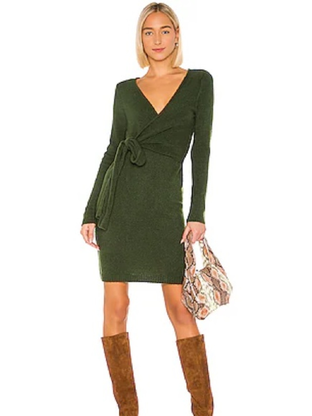 LPA Sean Wrap Dress